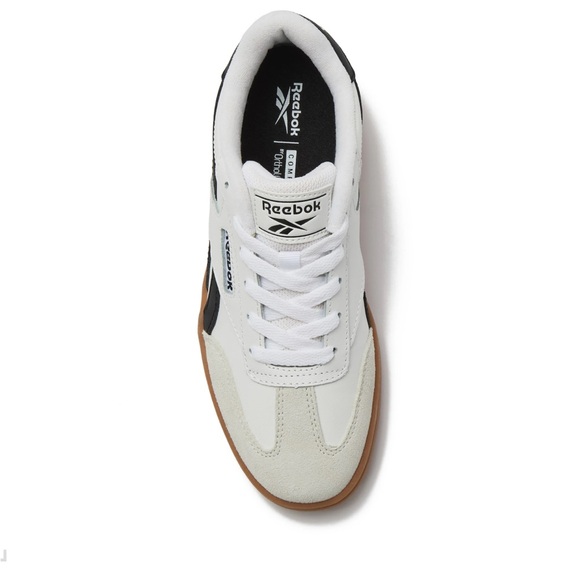 Like New! Reebok Classic White and Black Sneakers - Picture 5 of 9